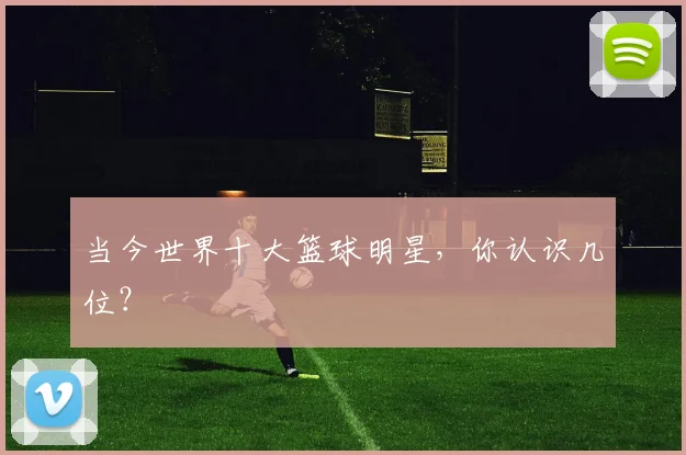 当今世界十大篮球明星，你认识几位？